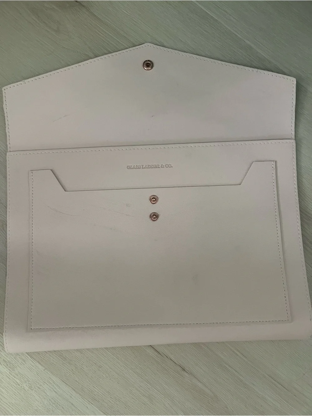 Women's Soft Pink Envelope Portfolio